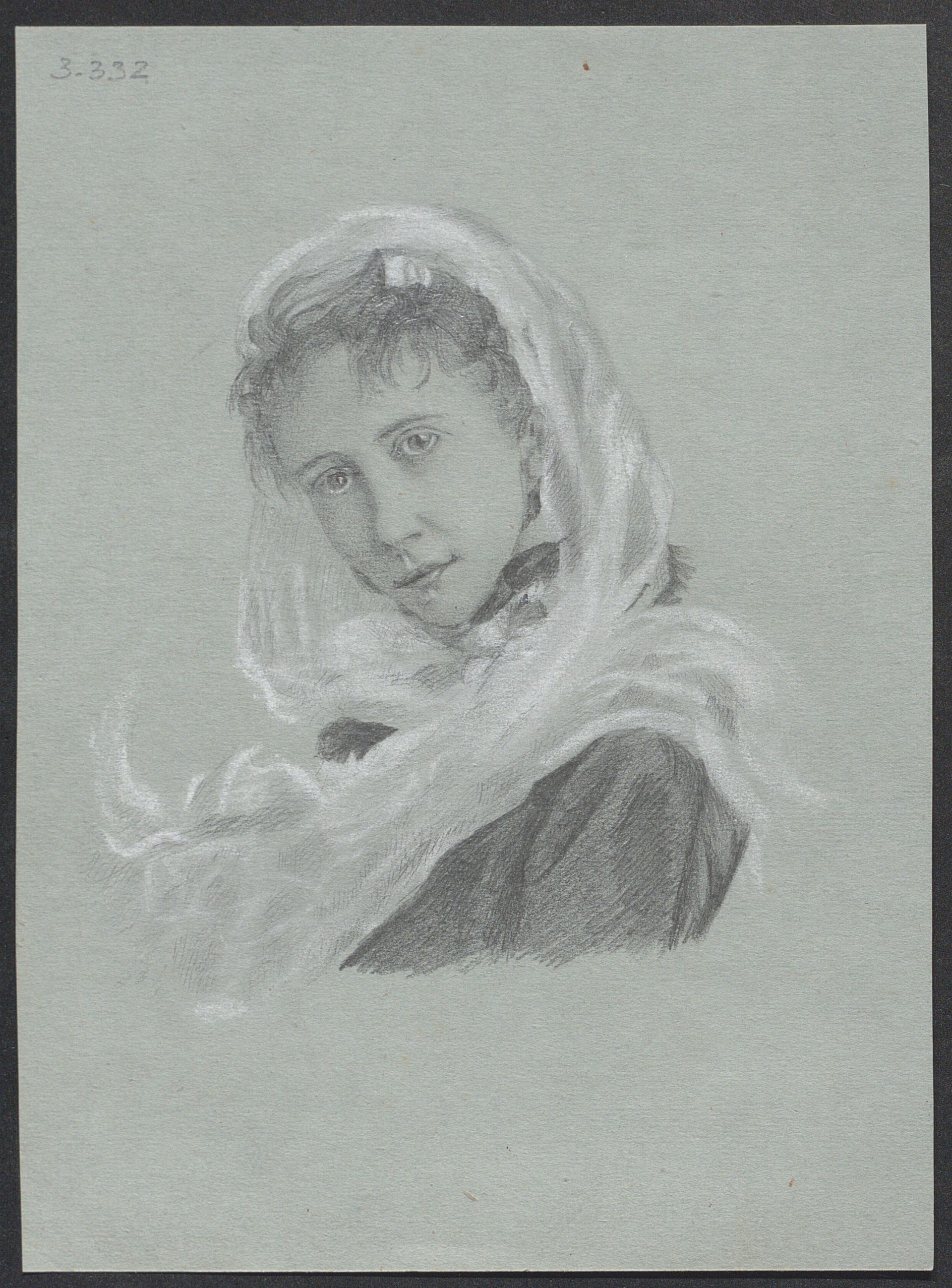 Portret van Elise Aberson, 1884