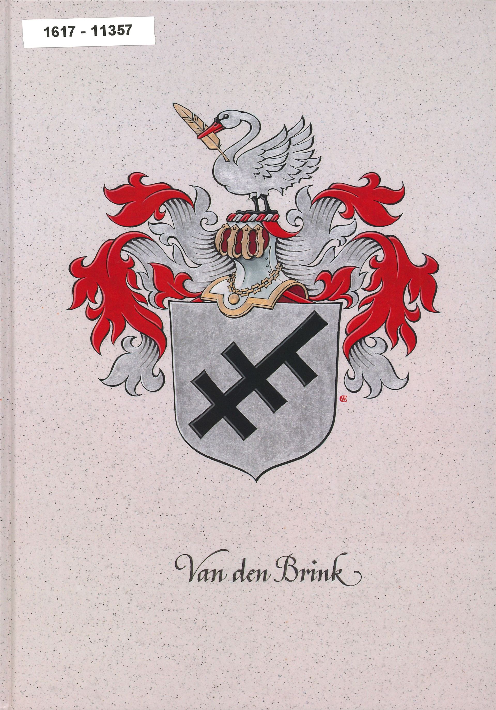 Omslag van het boek over de genealogie van de familie Van den Brink